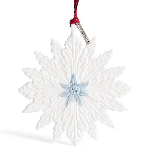 INDENT - Wedgwood Xmas Winter Ornament, Star, Glazed 2026